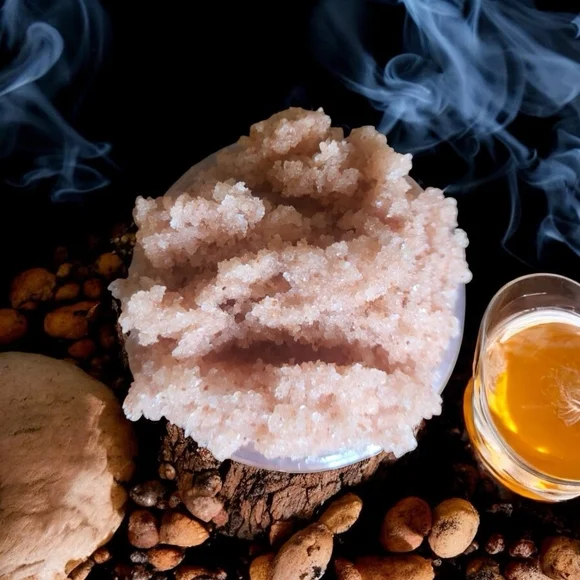 Luxury Hydrating Pink Himalayan Exfoliating Body Scrub Skin Nutrition 8 Oz - Picture 1 of 3